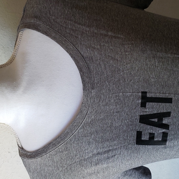 Time and tru maternity short sleeve shirt Eat Sleep Grow Repeat - Picture 3 of 6